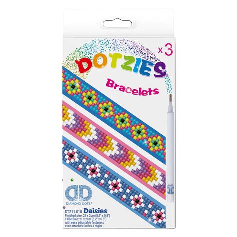 Dotzies Daisies Diamond Dotz Bracelet Kit