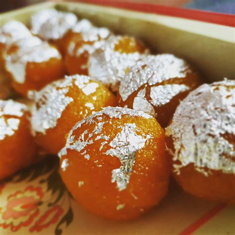 Dessert Sweet Indian Sweet Indian Traditional Sweet Laddu Boondi