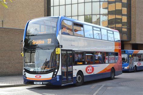 Stagecoach East Yx Vdf Seen At Peterborough Bus Sta Flickr