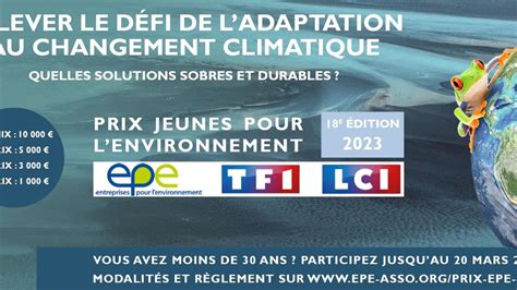 Prix Jeunes Pour Lenvironnement Quelles Solutions Sobres Et