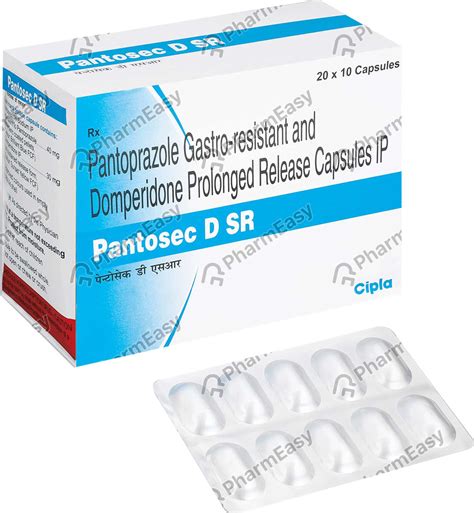 Pantosec Dsr Strip Of 10 Capsules Uses Side Effects Price Dosage