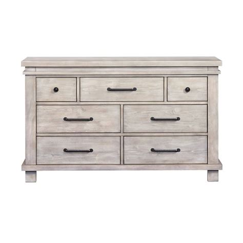 Soho Baby Hampton 7 Drawer Dresser Stone Wash Baby Dresser 7