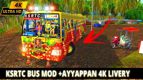 Download Ksrtc Bus Mod For Bussid4k Ayyappan Liverybussid New Mod