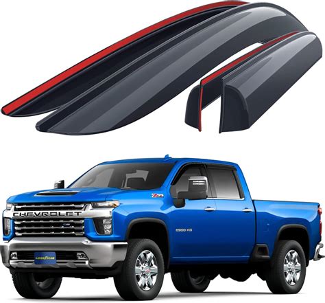 Goodyear Deflectores De Ventana Inastillables Para Camiones Chevrolet