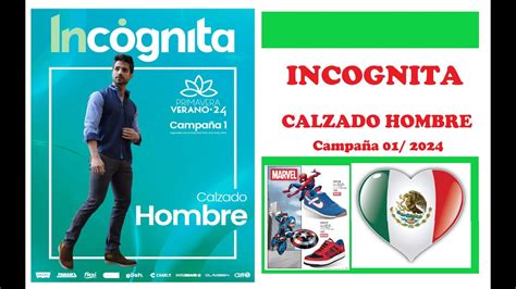 CATALOGO INCOGNITA Catalogo de Zapatos HOMBRE PRIMAVERA VERANO Campaña