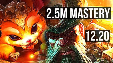 Gnar Vs Gangplank Top 2400 Games 25m Mastery 414 Kr Master