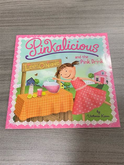 Pinkalicious And The Pink Drink Book Soft Cover Victoria Kann Ebay