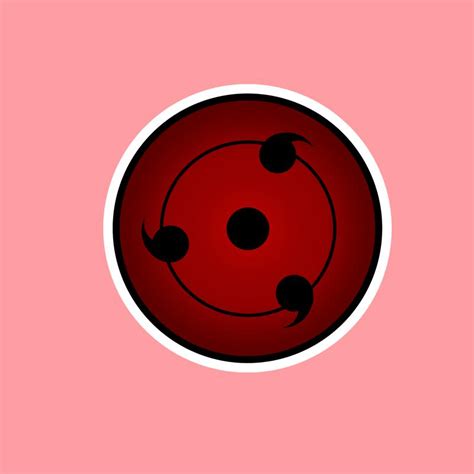 Sharingan Laptop Sticker PureArtz