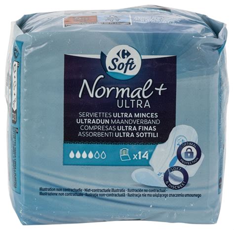 Carrefour Soft Normal Ultra Serviettes Ultra Minces Test Complet