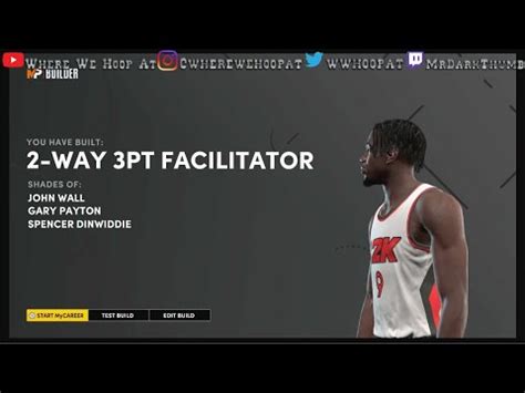 Next Gen NBA 2K21 2 Way 3PT Facilitator YouTube