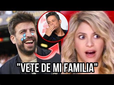 ESCANDALOSO Piqué LLORA ante la REACCIÓN de Alejandro Sanz por la