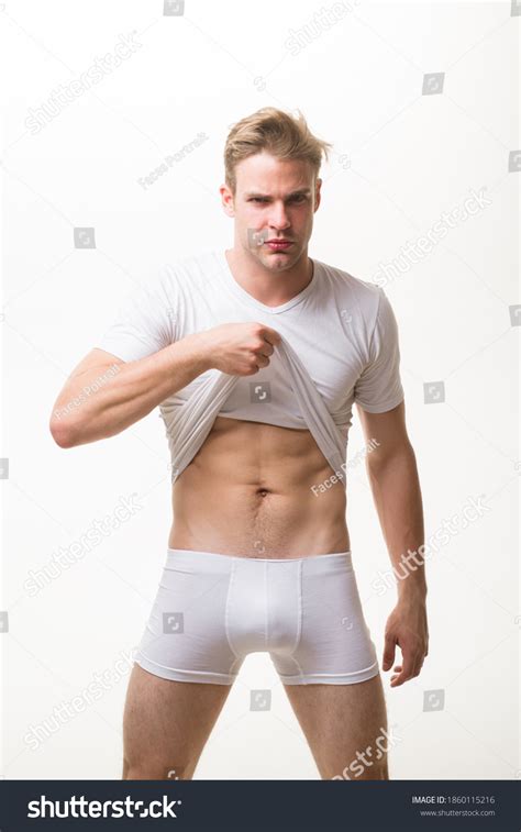 Zdjęcie stockowe Naked Man Sexy Macho Nude Mens 1860115216