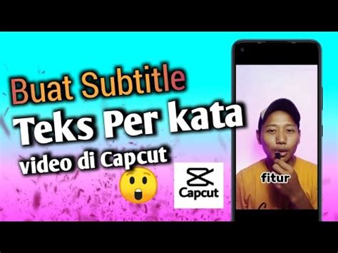 Bongkar Tutorial Cara Membuat Subtitle Teks Per Kata Perkalimat Di