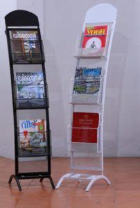 Tubular Book Display Stand Philtech Library Services