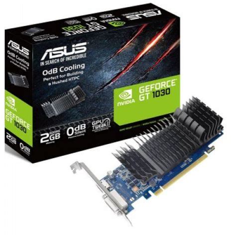 NVidia 2Gb GeForce GT1030 ASUS GT1030 SL 2G BRK ID 2063628612 цена