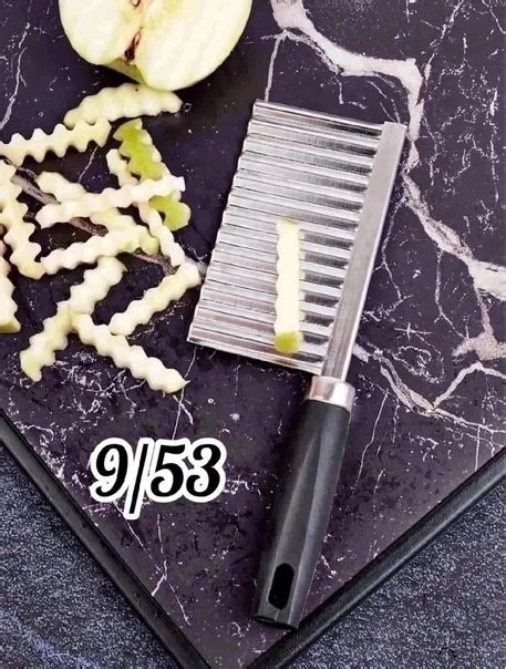 ЦЕНА:70₽ Кухонный волнистый нож для фигурной нарезки овощей и фруктов ...