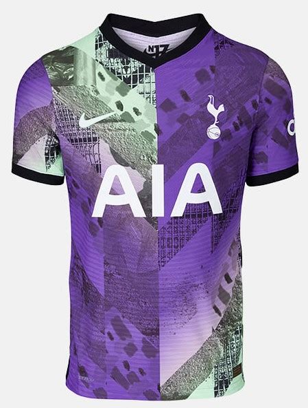 Purple And Green Tottenham Third Kit 2021 2022 Nike Unveil New Spurs