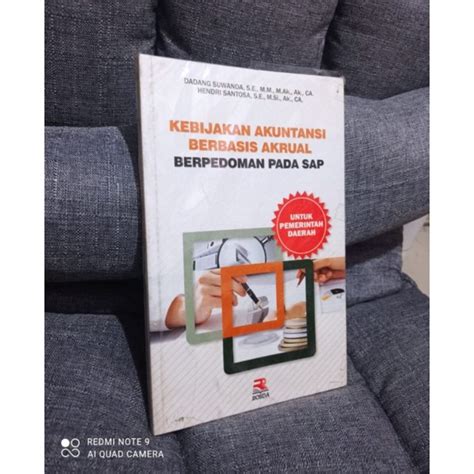 Jual Buku Kebijakan Akuntansi Berbasis Akrual Berpedoman Pada Sap