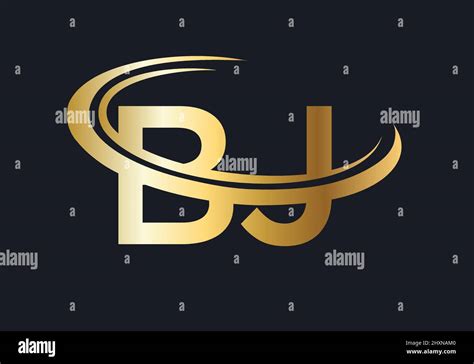 Initial Monogram Letter Bj Logo Design Vector Bj Logo Design Template