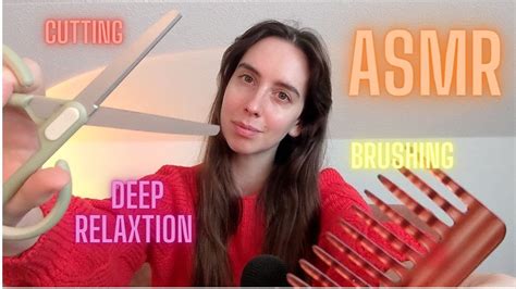 Asmr Cutting And Brushing Away Your Negative Energy Giving You