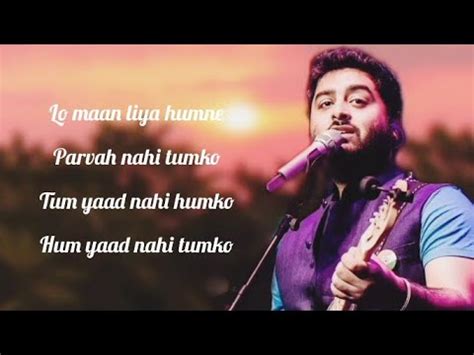 Arijit Singh Sad Song Lyrics | Lo Maan Liya | Arijit Singh Superhit ...