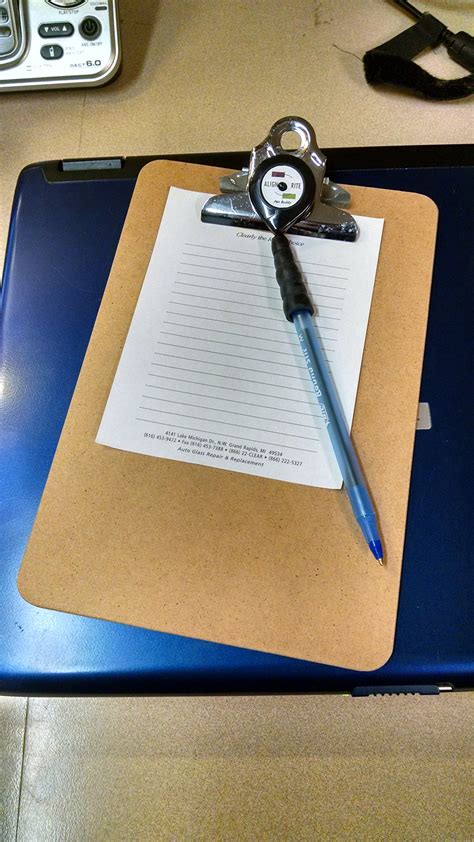 Buy Clipboard Pen Holder, Tension Free, Multi-Stop, Auto Retract ...