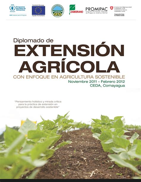 Extención Agrícola con Enfoque en Agricultura Sostenible