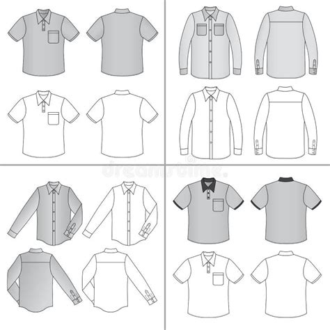 Buttoned Shirt Stock Illustrations 223 Buttoned Shirt Stock