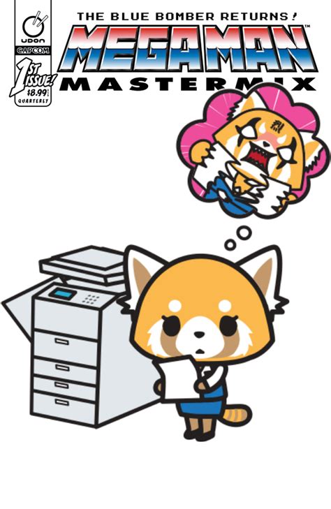 Megaman Mastermix Joke Cover Retsuko By Tommypezmaster On Deviantart