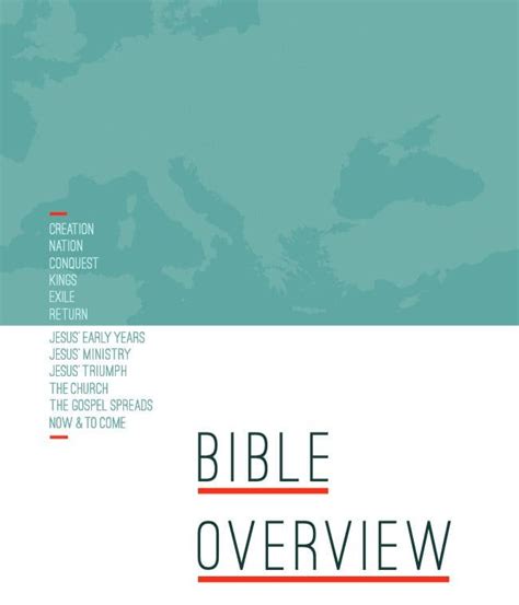 Bible Overview | Fellowship Bible Church