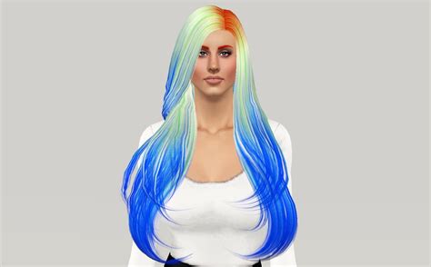 Butterflysims 121 Hairstyle Retextured By Fanaskher Sims 3 Hairs