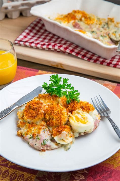 Ham And Eggs Au Gratin Recipe On Closet Cooking