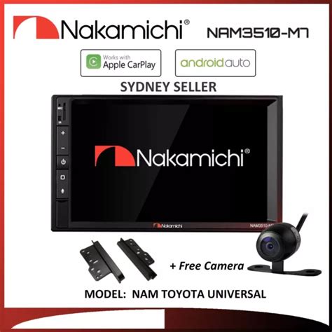 Apple Carplay Android Auto Nakamichi Bt For Toyota Camry