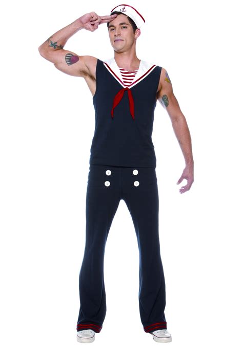 Deckhand Sailor Men S Costume Sexy Sailor Costume