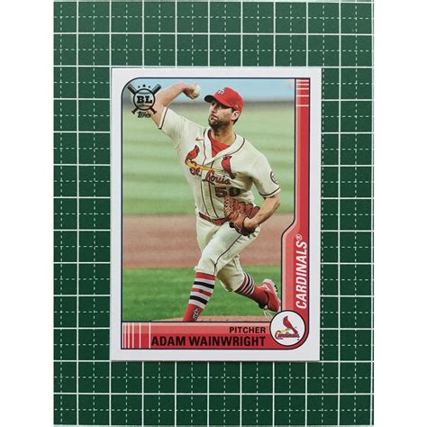 Topps Mlb Big League Adam Wainwright St Louis Cardinals