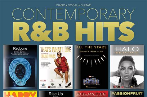 Contemporary R&B Hits – Stanton's Sheet Music