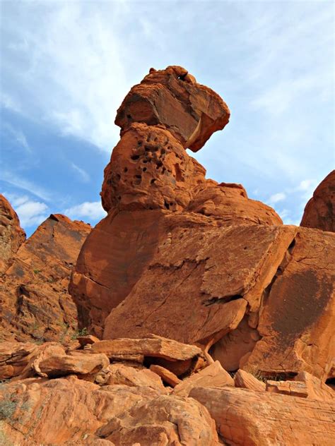 Balancing Rock At The Valley Of Fire Southwest Explorers