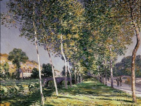 The Walk 1890 Painting By Alfred Sisley Fine Art America