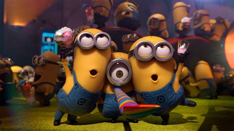 Minions En Una Fiesta Fondo De Pantalla Id2082