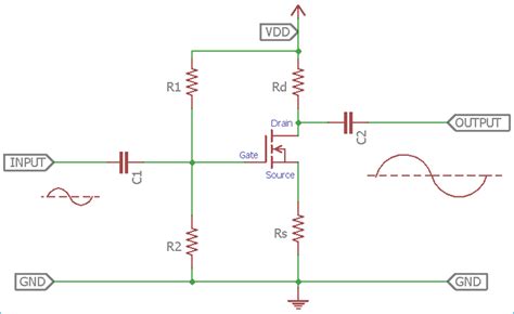 Fet Amplifier Circuit Diagram