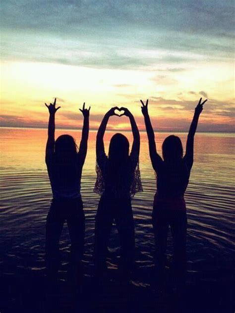 Beach Best Friends Bff Friends Girls Summer Sunset Image