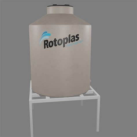 3D Model Tinaco Rotoplas 1100Litros VR AR Low Poly CGTrader