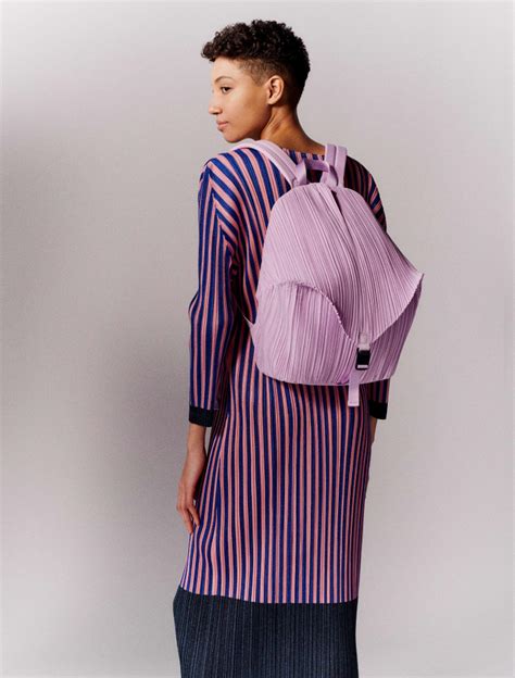 Introducing Items Upbeat Pleats Backpack Pleats Please Issey