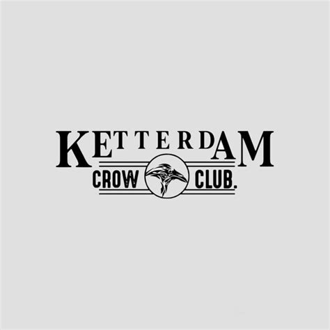 Six Of Crows Aesthetic Logo Design