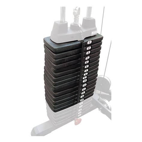 150 lb. Selectorized Weight Plates SP150 - Weight Machine Stacks