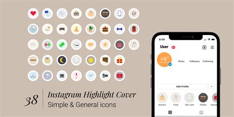 Instagram Highlight Cover General And Simple Icons Figma Community