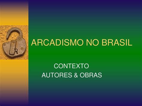 Arcadismo Ou Neoclassicismo S Culo Xviii Ppt Carregar