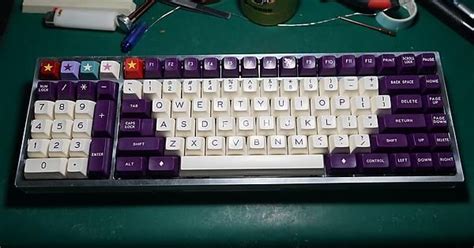 My Full Custom Keyboard With Reverse Numpad Major Key Backend