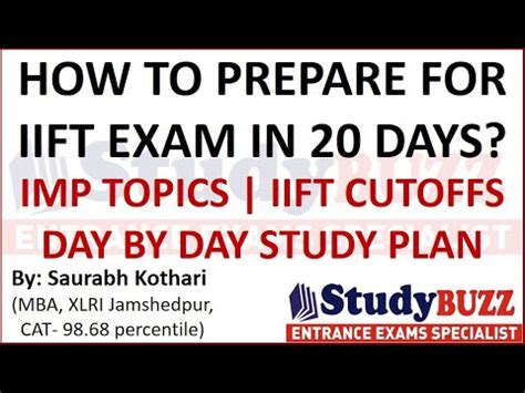 How To Crack Iift Exam In Days Important Topics Iift Cutoffs