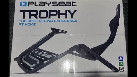 Playseat Trophy Unbox And Bulid Youtube